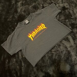 Kids Crop Thrasher Tee